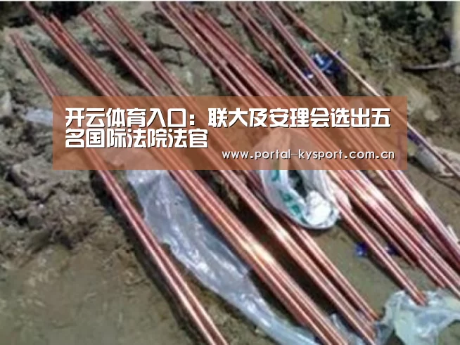 开云体育入口:联大及安理会选出五名国际法院法官(图1) KAIYUN中国站
