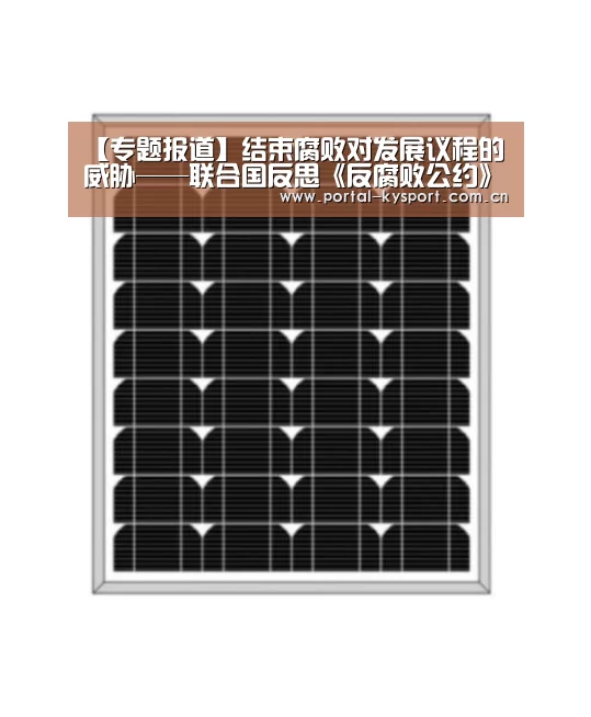 【专题报道】结束腐败对发展议程的威胁——联合国反思《反腐败公约》通过15周年【开云体育高清直播】(图1) 开云体育入口